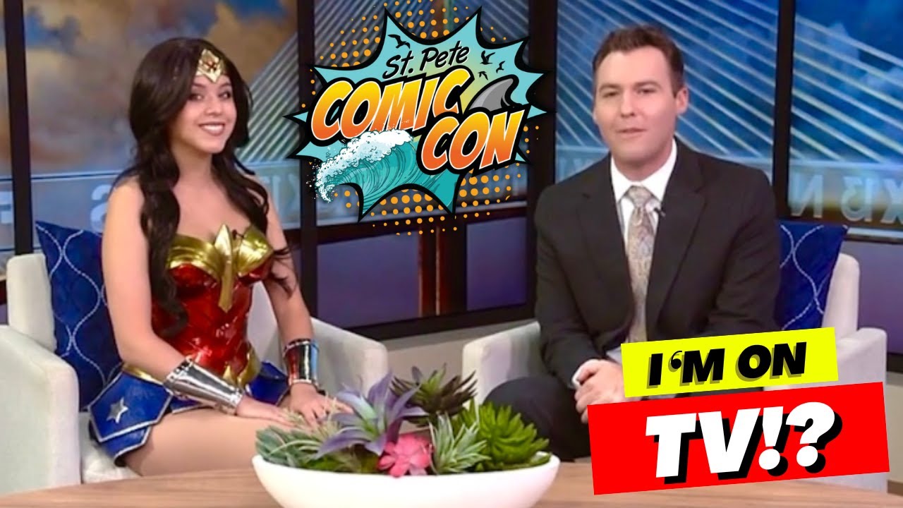 I MADE THE NEWS?! | St. Pete Comic Con 2025 Vlog