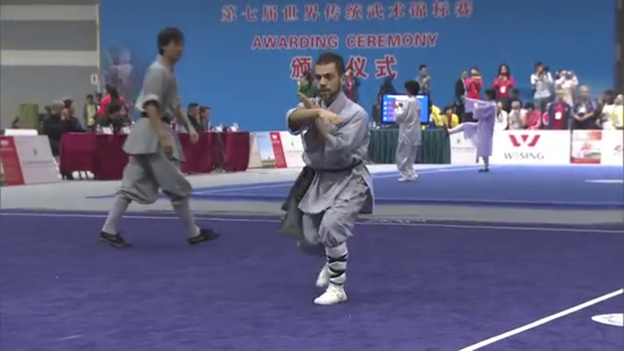 7th World Kung Fu Championships - Claudio Pardo Shaolinquan Guiding