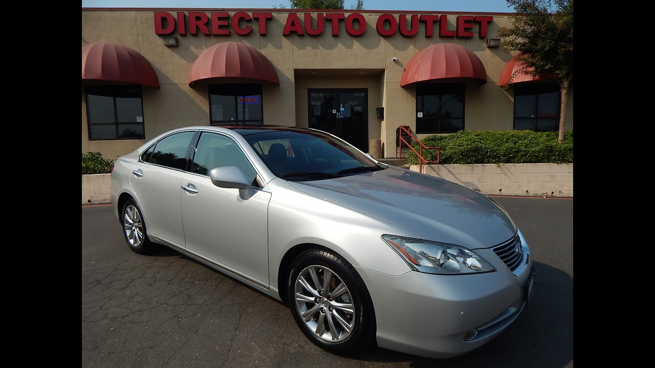 Lexus ES350 2007 года с оригинальным пробегом 59 тыс. миль. Видеообзор и осмотр.