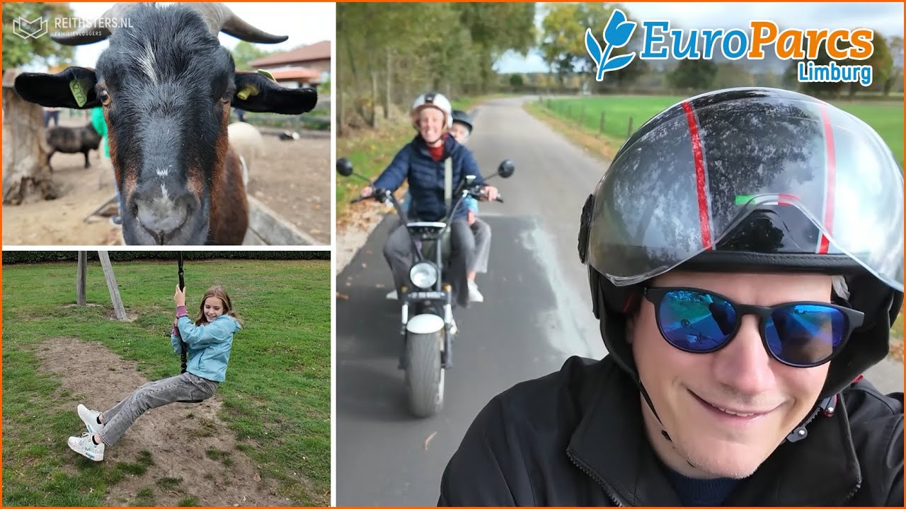 DIT IS ECHT ZO FOUT.... MAAR ZO LEUK! 🤣 WIJ HUREN EEN E-CHOPPER 🏍️ - VLOG 