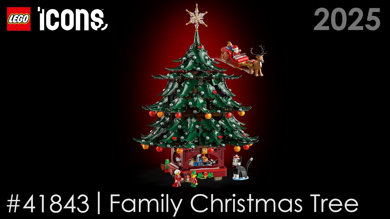 LEGO Icons - Family Christmas Tree 41843