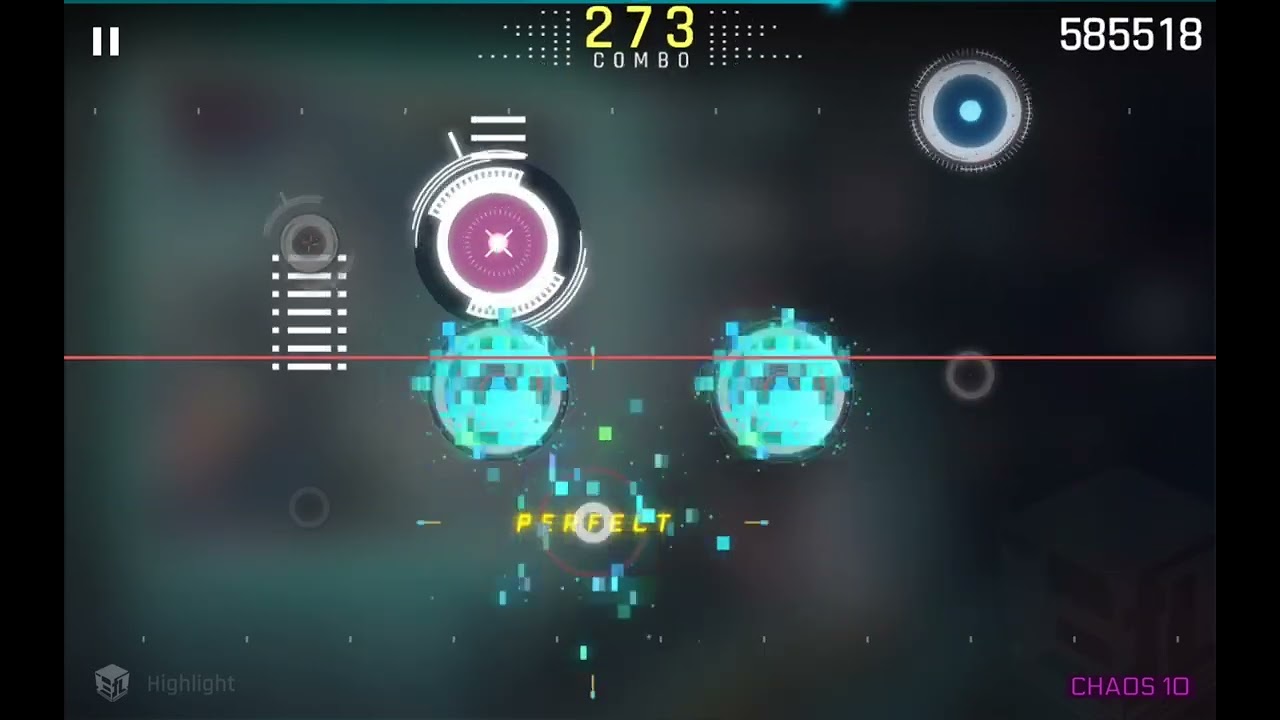 [Cytus II Ver 5.2 Release] Highlight (CHAOS 10) TP 100%