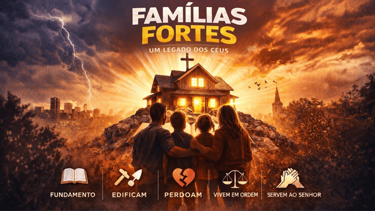 Famílias Fortes Edificam | Série: Famílias fortes | Pr Jean Braghini | 09/03/2026