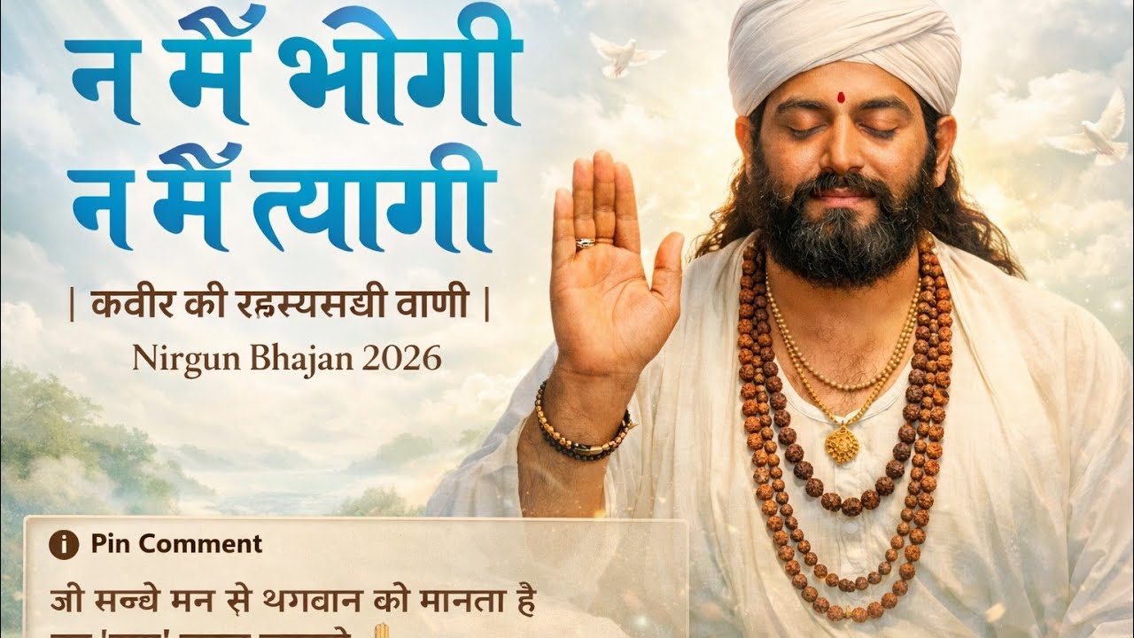 “99% लोग नहीं समझ पाए कबीर की ये बात 😮 न मैं भोगी न मैं त्यागी | Kabir Vani”