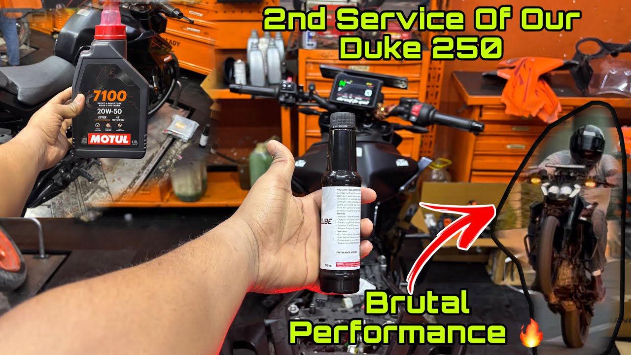 Duke 250 Gen 3 Second Service Experience 🙌| Full Cost & Review😱