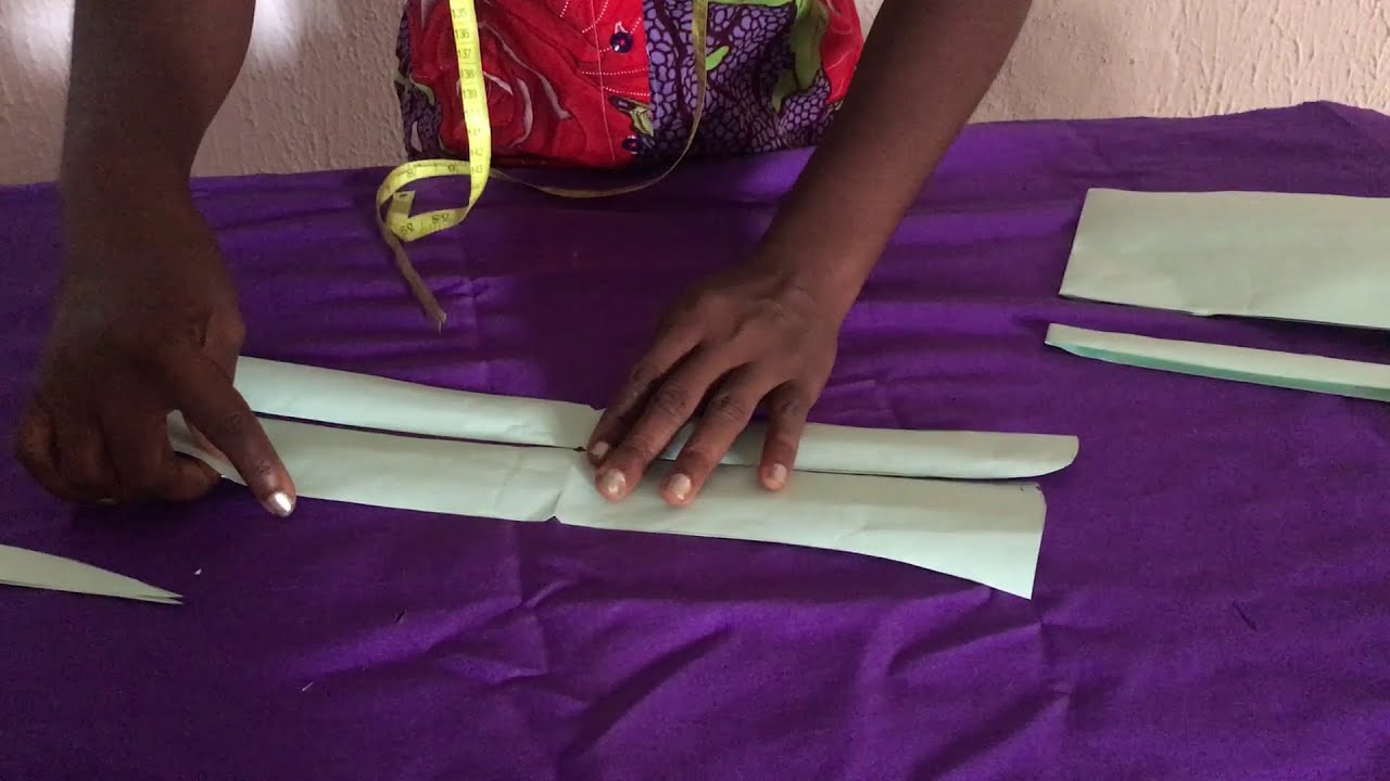 How to Cut a Shirt Collar Pattern Easy for Beginners