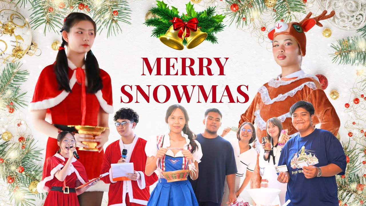 กิจกรรมเเข่งขันทักษะภาษา MerrySnowmas #บด4 #บดิน๔ #BODIN4