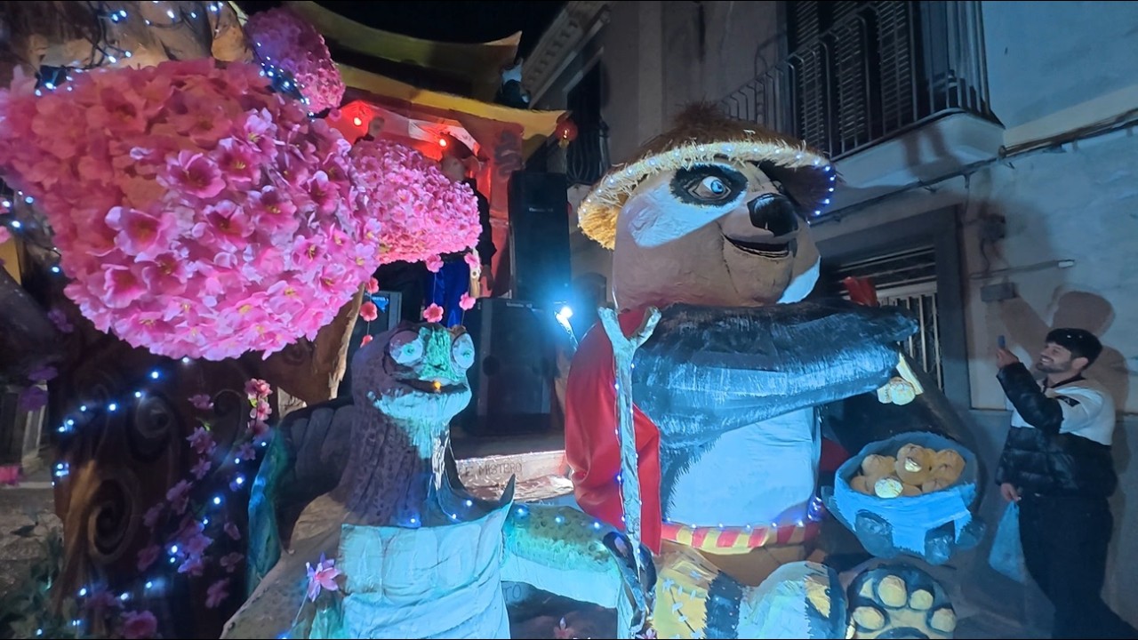 Castiglione di Sicilia - Sfilata carri allegorici Carnevale 2026