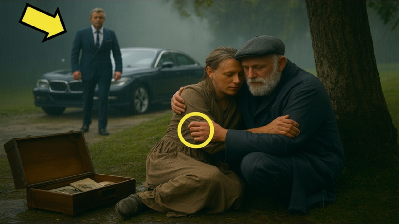 МИЛИОНЕР ВИЖДА ИЗОСТАВЕНИ СТАРЦИ В ДЪЖДА… И ЗАМРЪЗВА ПРИ ВИДА НА КУФАРЧЕТО