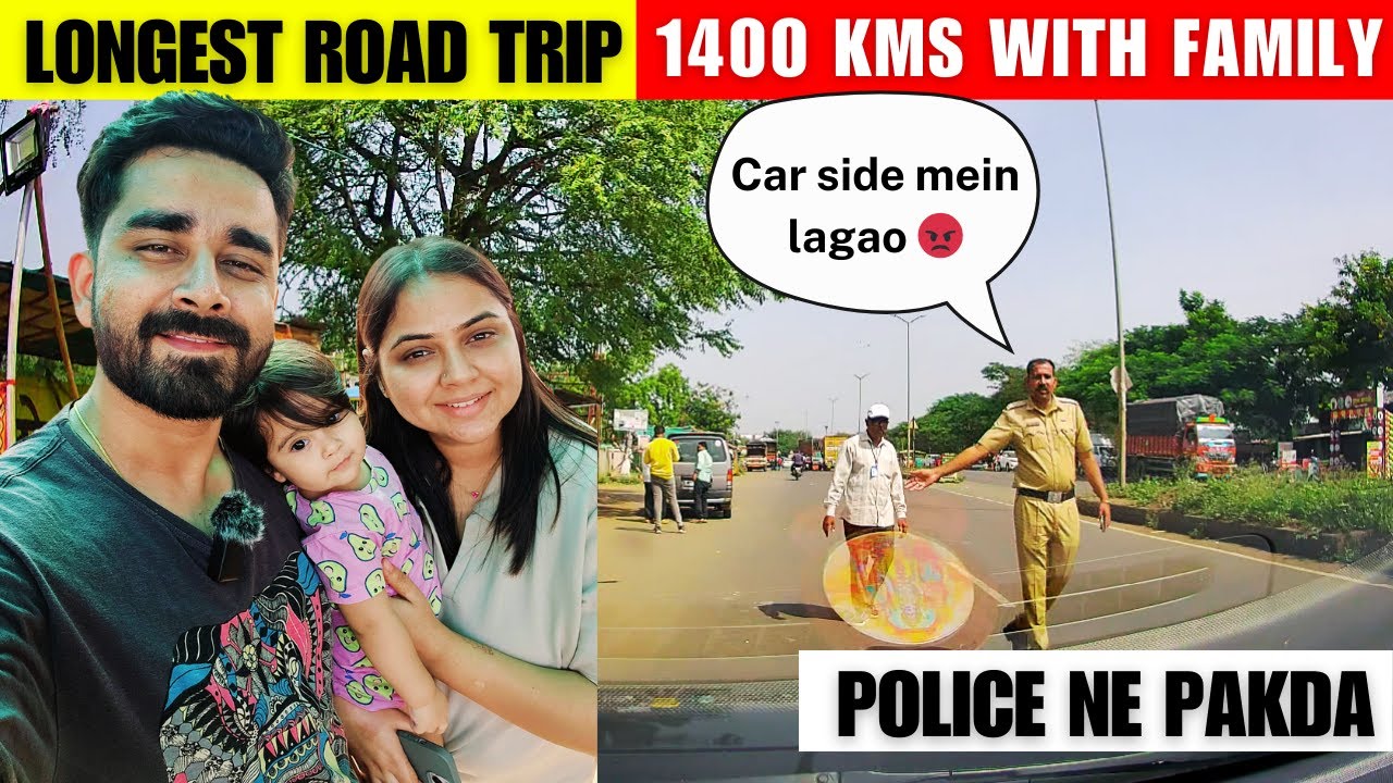 Epic 3-Day Family Road Trip from Pune to Agra in Tata Nexon via Nashik, Dhamnod, Kota | Travel Vlog