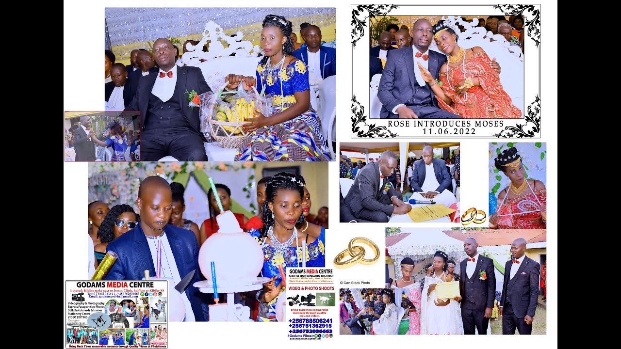 Rose  iNTRODUCES moses 4 TOORO TRADITIONAL CULTURAL MARRIAGE