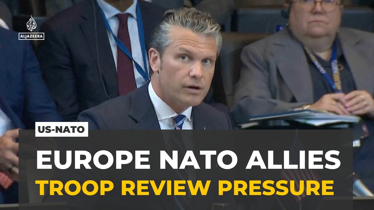 US reviews troop presence in Europe as NATO allies face pressure