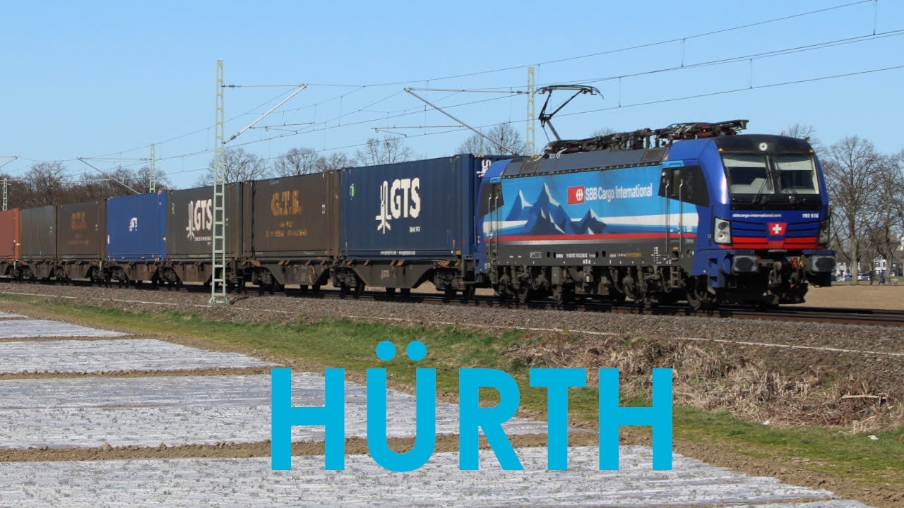 Rail Traffic: Hürth (D) 19-03-2022