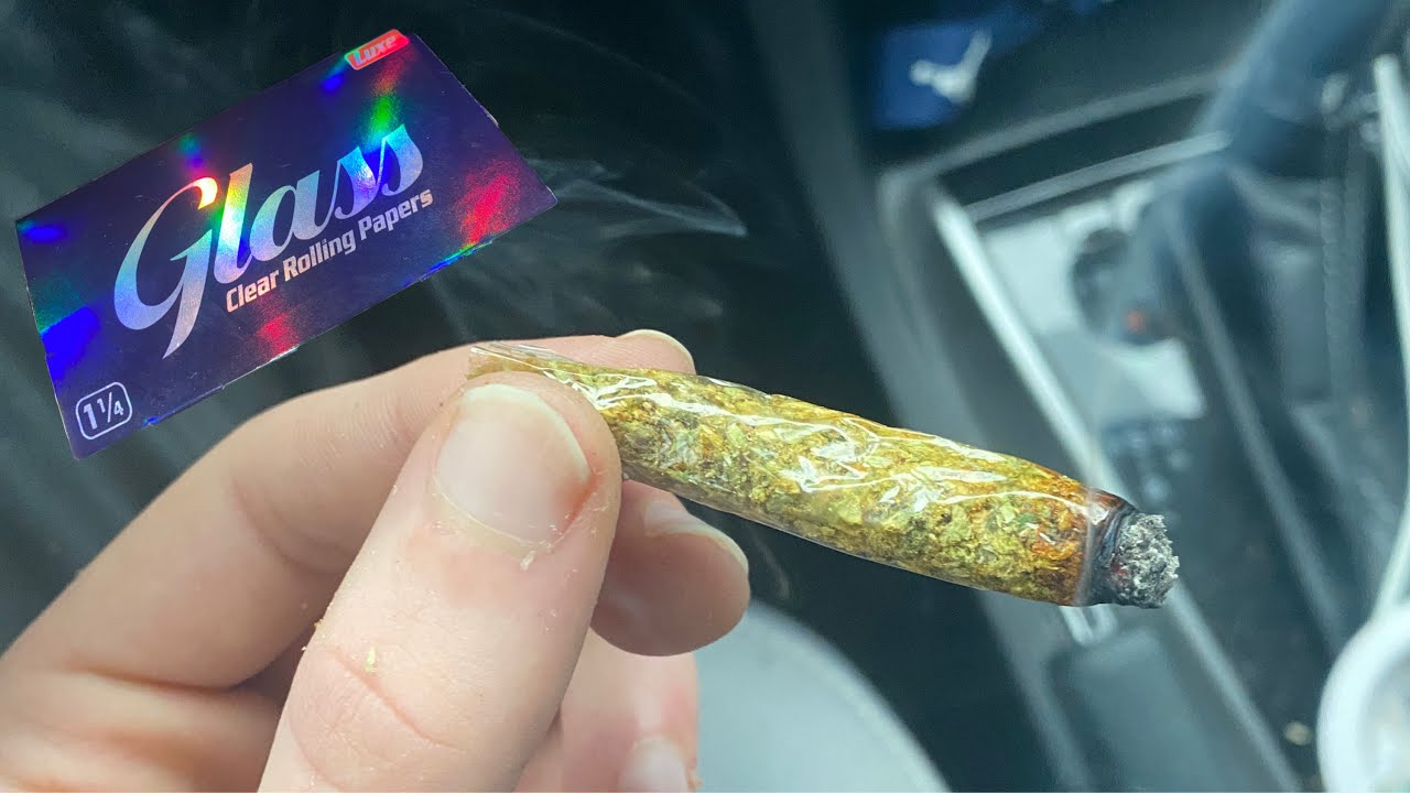 Прозрачная бумага для самокруток Glass Clear Rolling Papers Hotbox