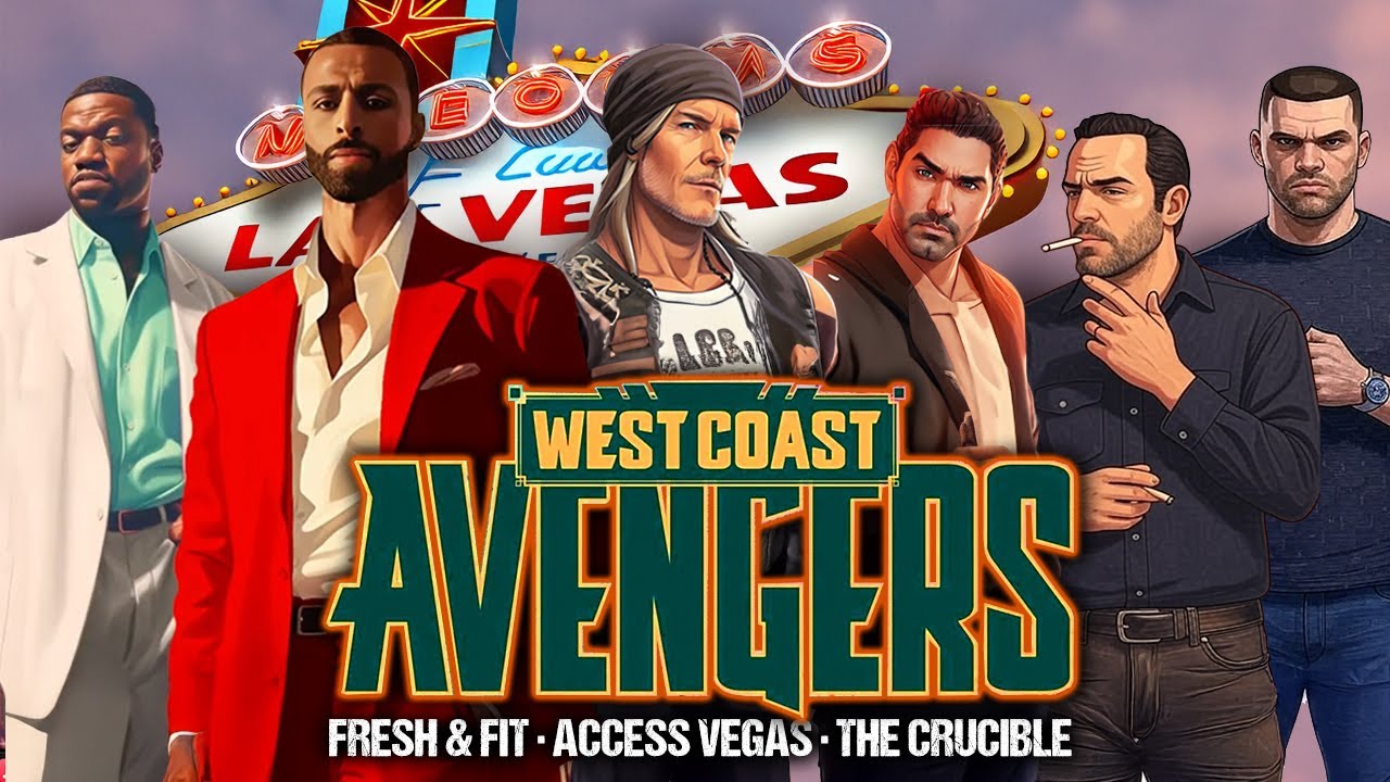 West Coast AVENGERS Assemble! @FreshFitMiami @The_Crucible