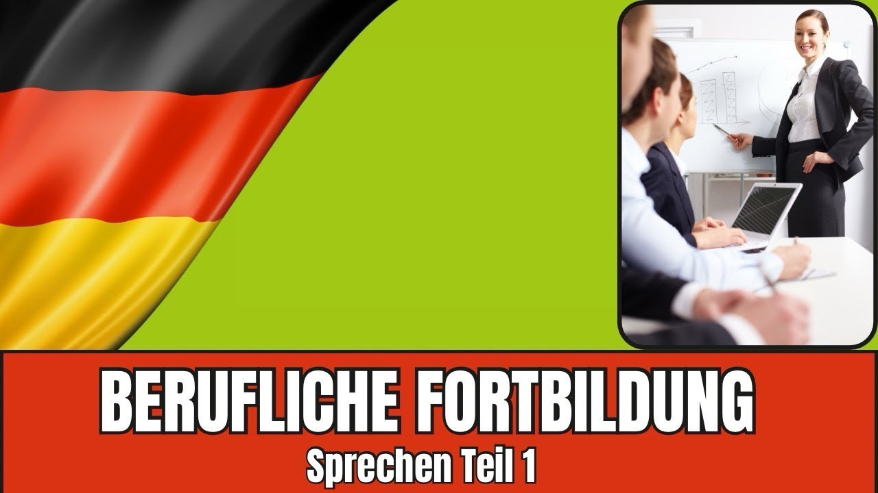 Berufliche Fortbildung – Deutsch B2 Sprechen Teil 1: So hältst du einen erfolgreichen Vortrag!