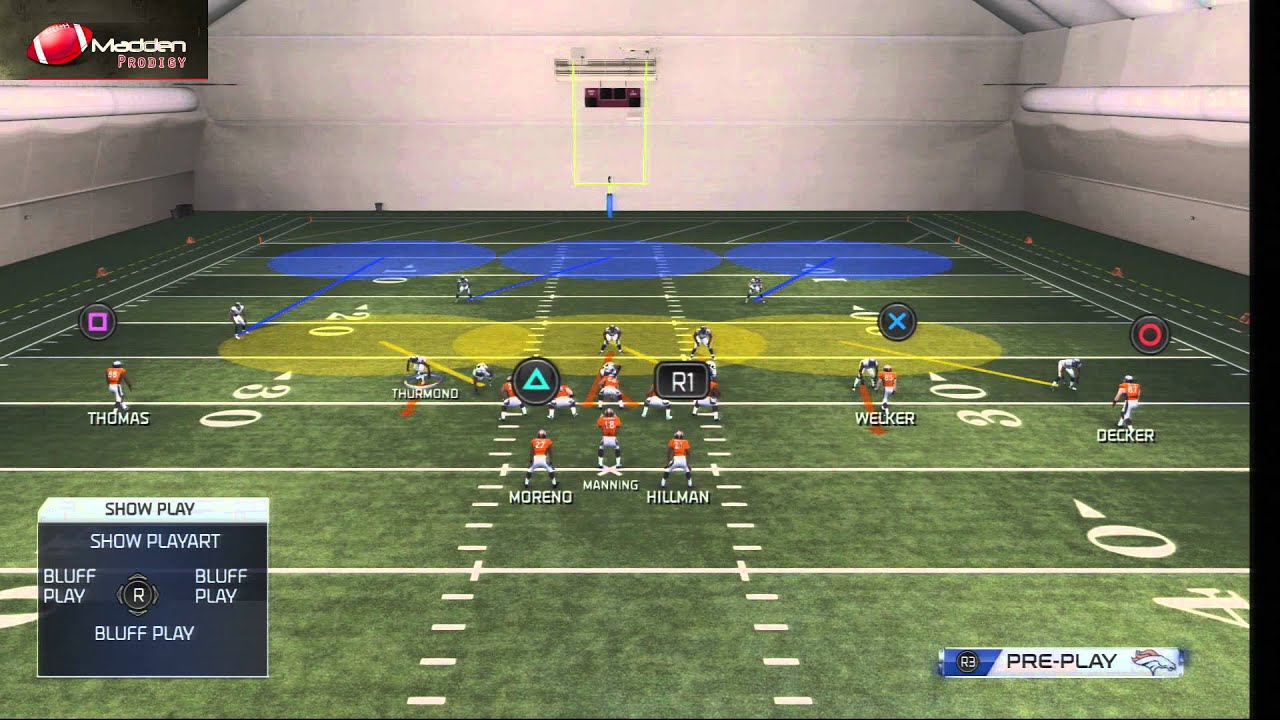 Madden 25 Next Generation - 4 Man Blitz from Quarters
