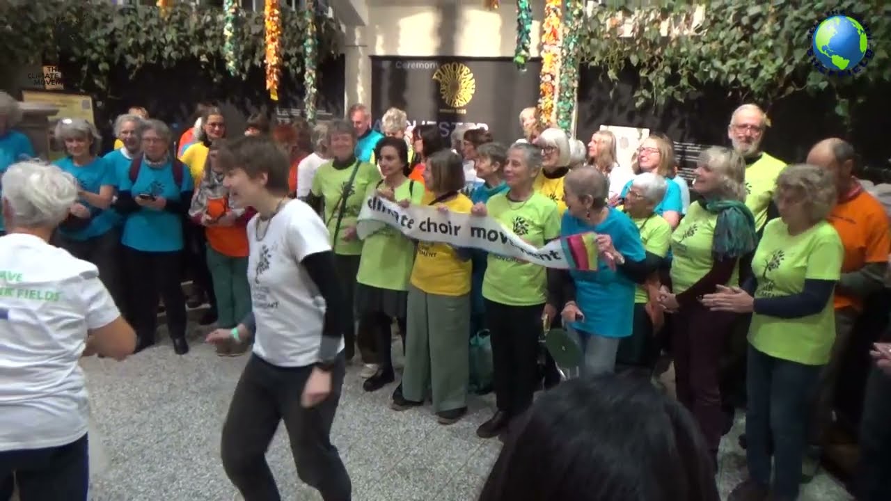 Ryebank Song performed by the Climate Choir at #EarthSonic @ManchesterMuseum