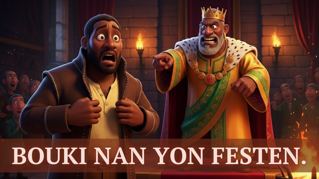 Bouki nan yon festen I Gade jan Malis pran Bouki pou enbesil ankò!