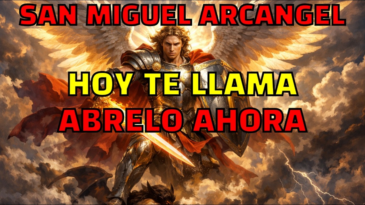 🔥SAN MIGUEL ARCÁNGEL ROMPE CADENAS INVISIBLES Y ABRE TU NUEVO CAMINO🔥| ABRELO AHORA.