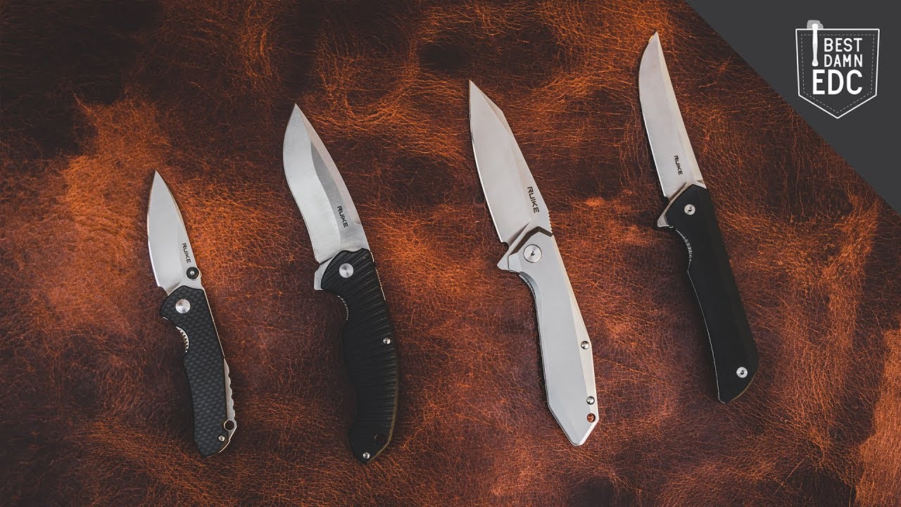 4 Impressive Budget Everyday Carry Knives by Ruike