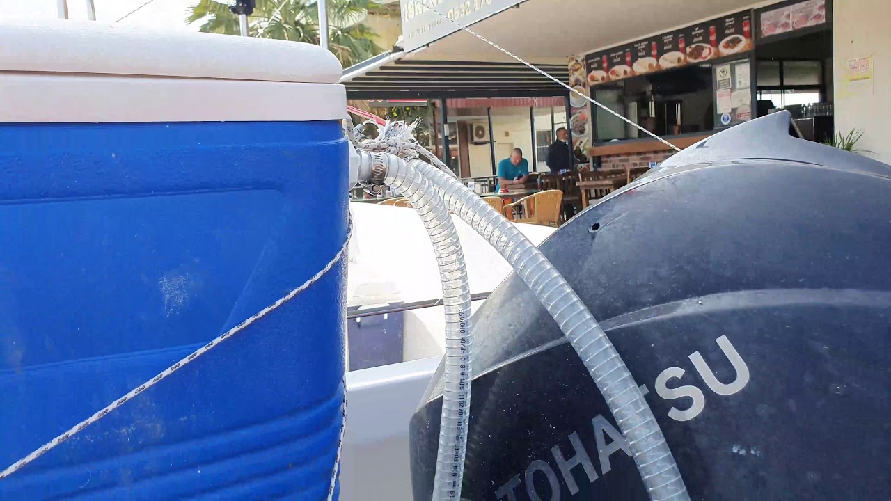 Tekneye canlı balık LİVARI yapımı LIVEWELL TANK and POMP