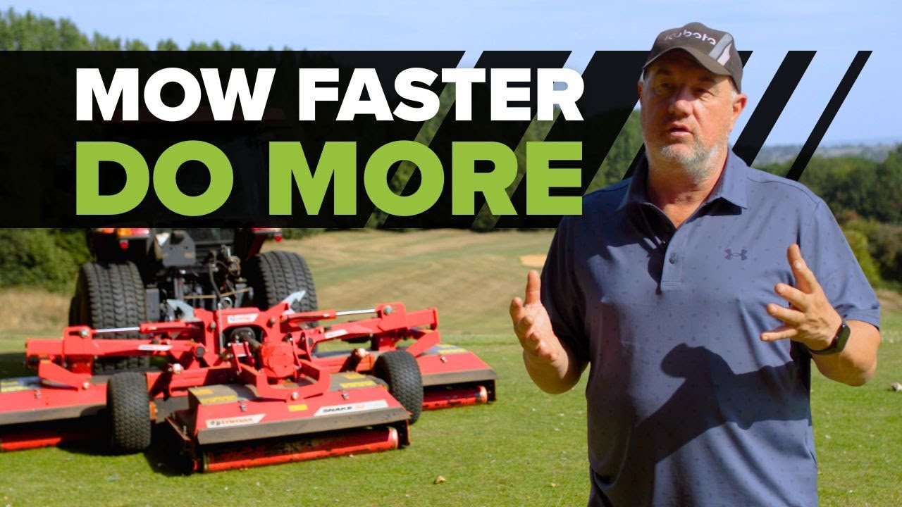 Why Your Golf Club Needs a Trailed Mower | Golf Course Rotary |  Trimax Snake S3