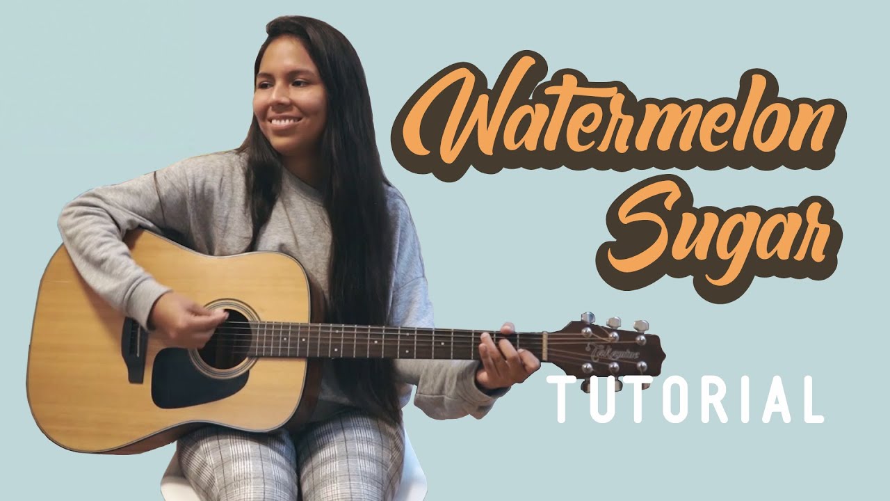 Watermelon Sugar - Harry Styles (Tutorial de guitarra en español)