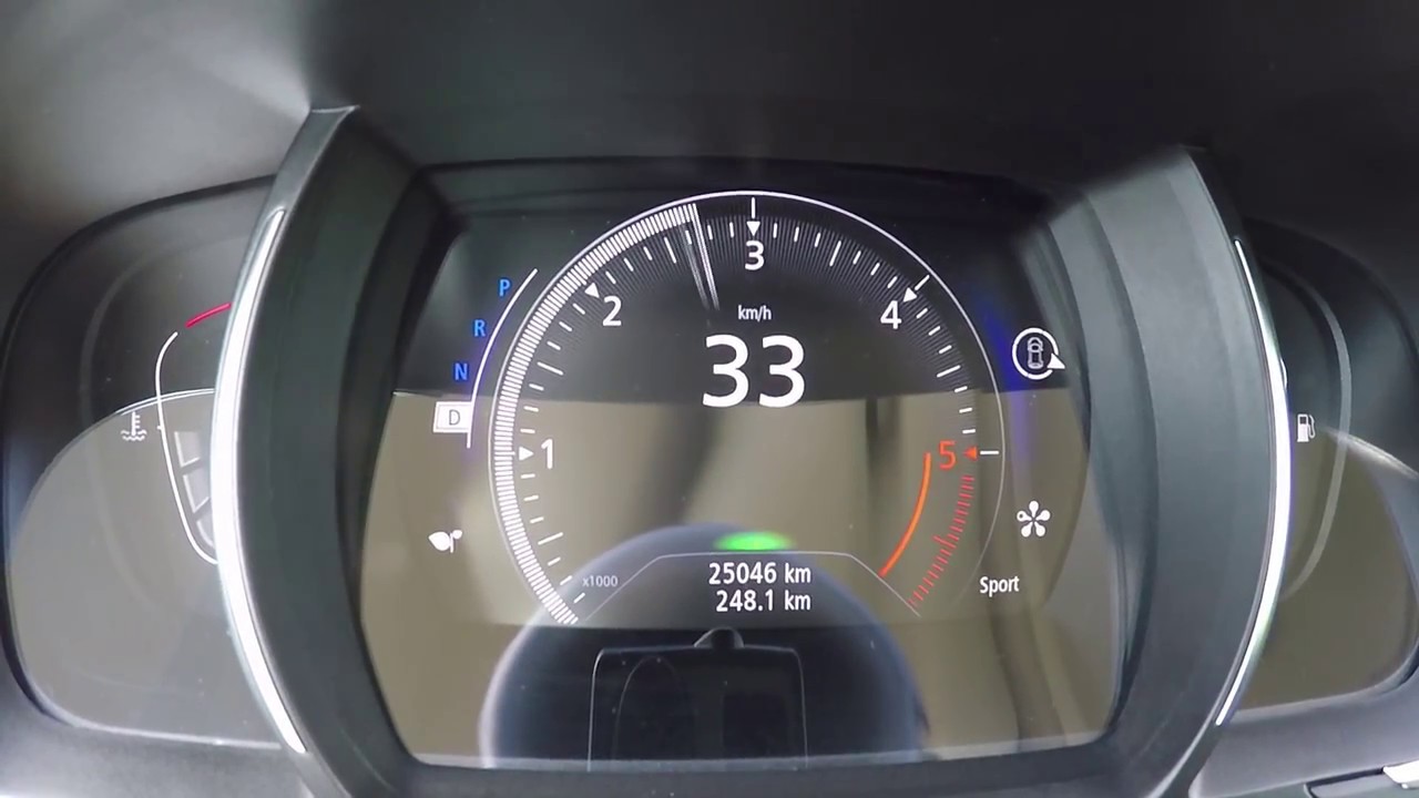2018 Renault Grand Scenic 1.6 dCi 160 HP Acceleration 0-100 km/h