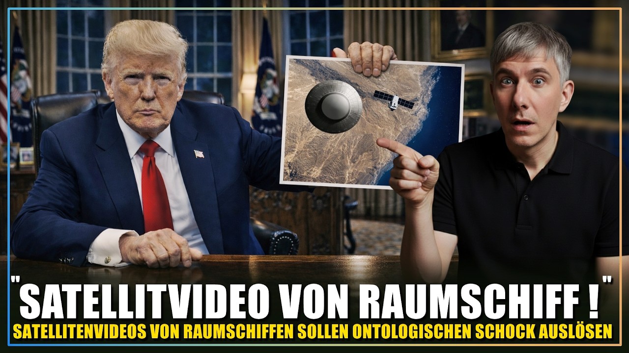 Alien Raumschiffe auf Satellitenvideo: Trumps UFO Enth&uuml;llung wird ontologischen Schock ausl&ouml;sen ?!