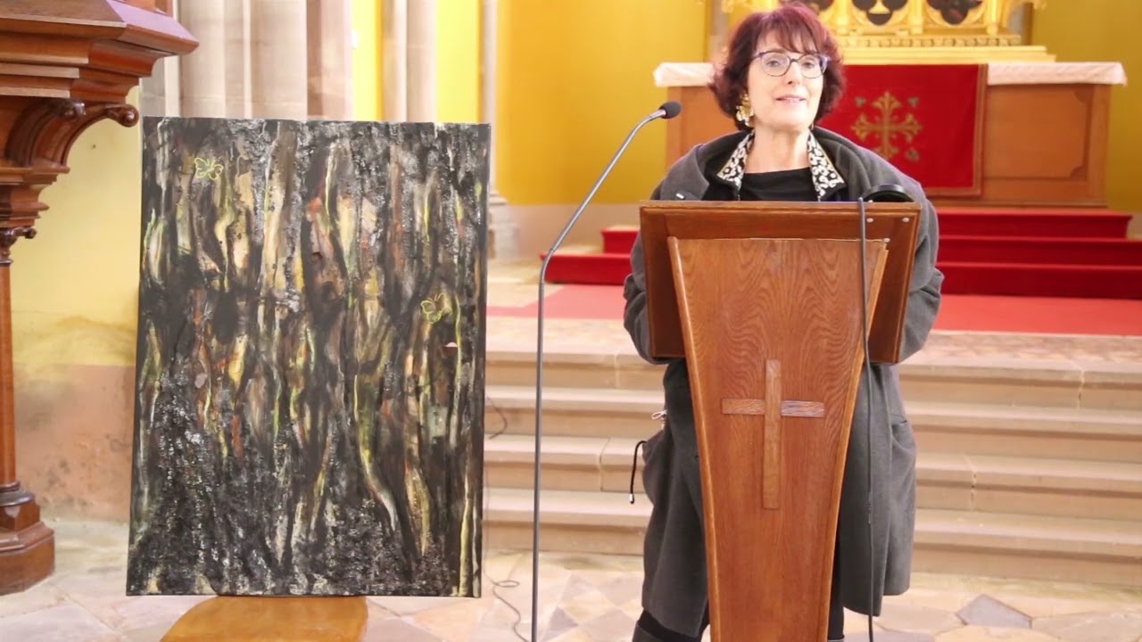 Visite guidée de l'exposition de Francine Mayran pour lutter contre l'antisémitisme et le racisme
