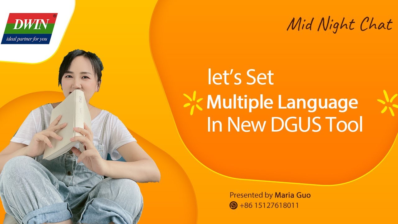 Maria's Chat: Set the Multiple Language with New #dwin #dgus tool