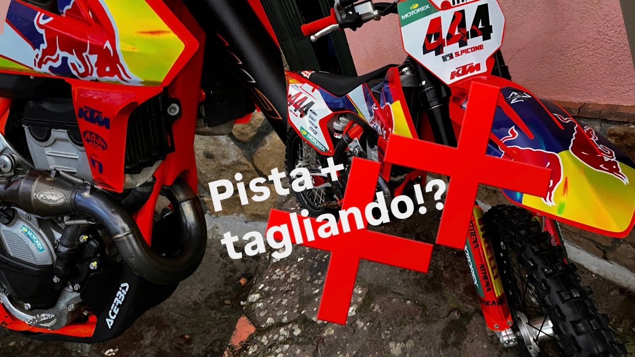 Pista + tagliando Ktm 250 sx-f