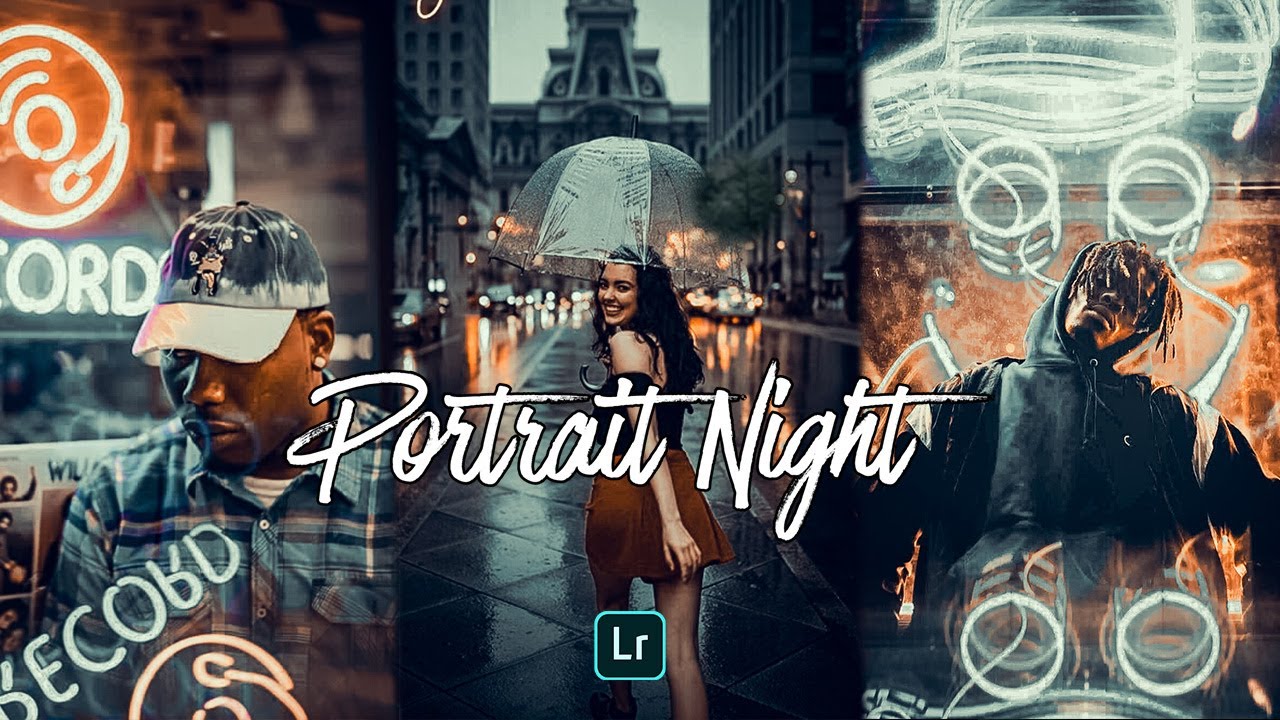 Portrait Night Presets | lightroom mobile presets free dng | Portrait Night presets free download