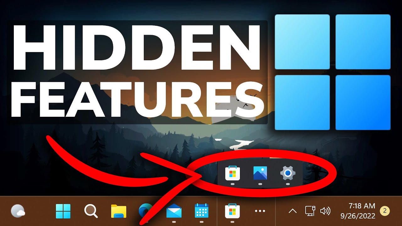 Enable All Hidden Features in Windows 11 22H2 - Taskbar Overflow, New Open With, Suggested Actions