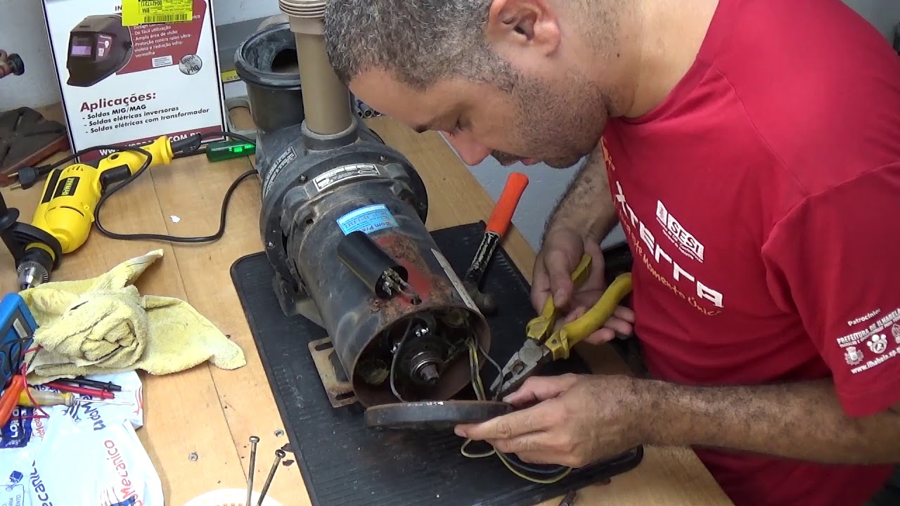 Reparo da Bomba Para Piscina Jacuzzi 1CV - Diagnostico do Defeito - Parte 1/5