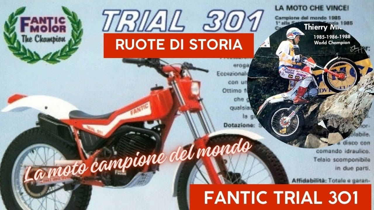 Fantic 301: La Regina Leggera che Scalò l’Olimpo del Trial.
