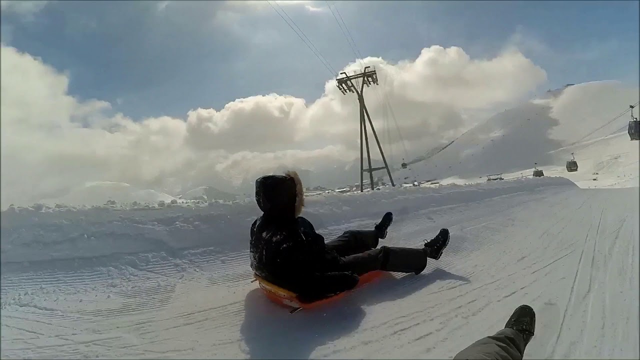 2018 Alpe d'Huez -  Luge : Péripéties sur la piste