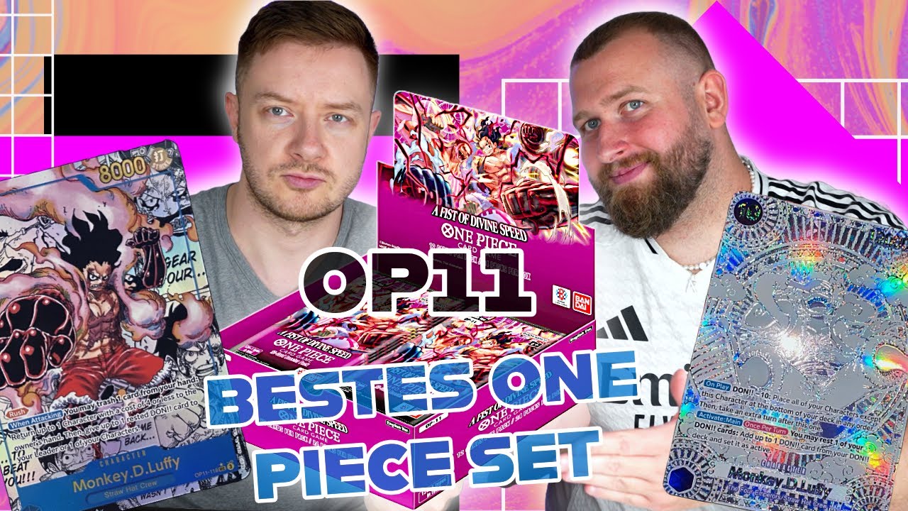 DAS BESTE ONE PIECE SET - OP11 BOX OPENING deutsch / A Fist of Divine Speed