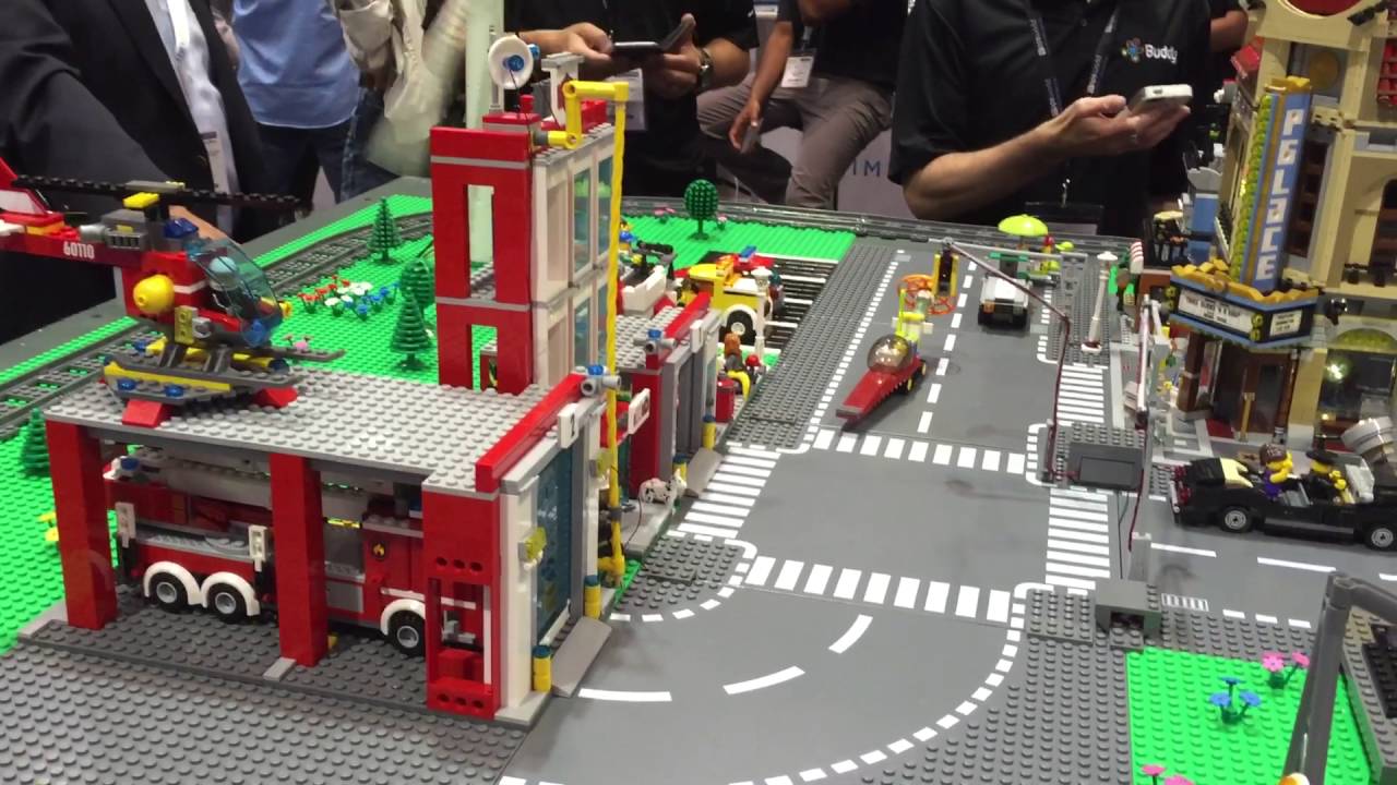 Lego Smart City at Internet of Things World 2016 in Santa Clara, California