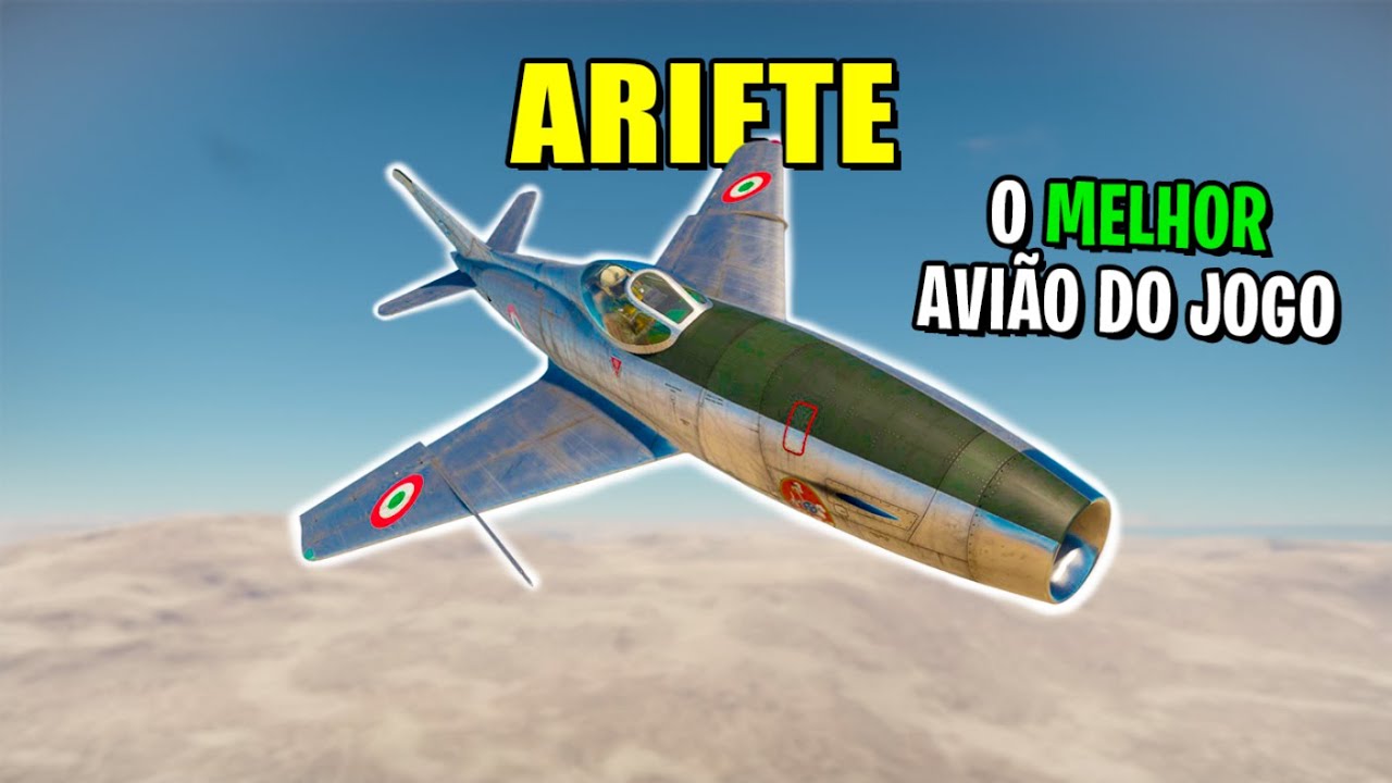 Subestimaram o melhor avião do jogo - War Thunder