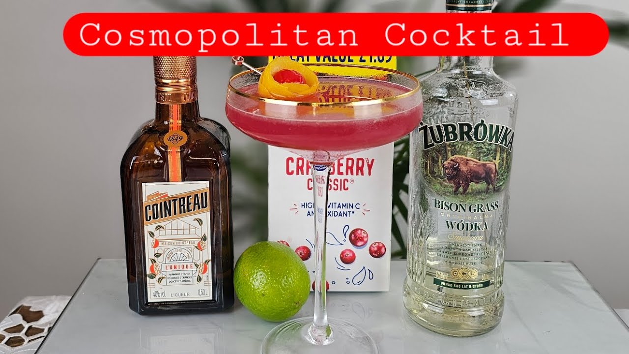 Cosmopolitan cocktail recipe #cosmopolitan #cocktail #recipe #fyp #drink #easycocktail #howto #uk