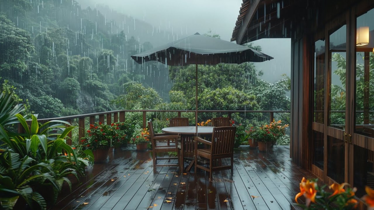 Soothing Rain Sound as Nature’s Music for Deep Sleep, Meditation, Calm Mind and Stress Relief