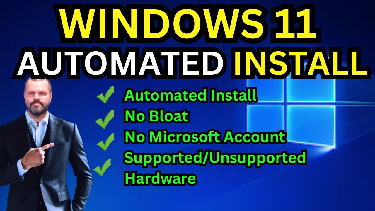 Автоматическая установка Windows 11: без лишних хлопот и требований к оборудованию