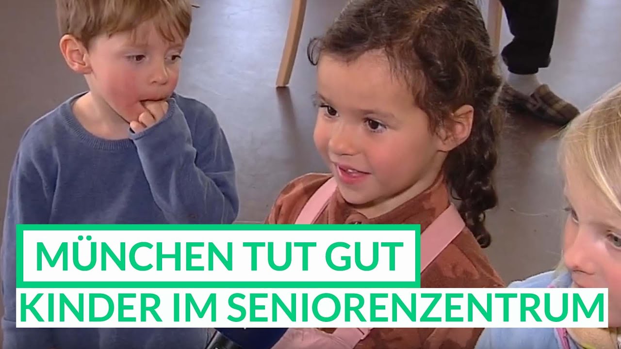 Generationsübergreifendes Projekt in Marzling - Kinder besuchen Seniorenzentrum