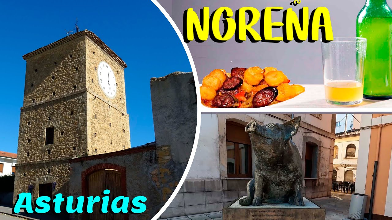 Noreña, el Concejo más pequeño de Asturias.