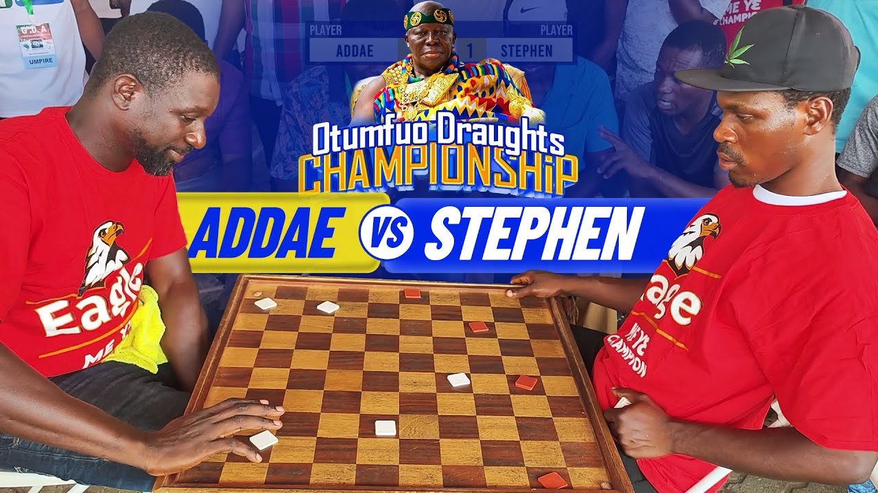 Addae (Brong Ahafo) vs Stephen (Ashanti) - Otumfuo Draughts Championship 2025 - Round of 32