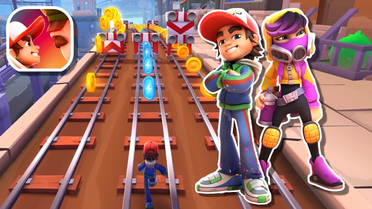Subway Surfers City Gameplay #2 – Unlocking Miss Maia & Exploring Southline with Jake Track Star!