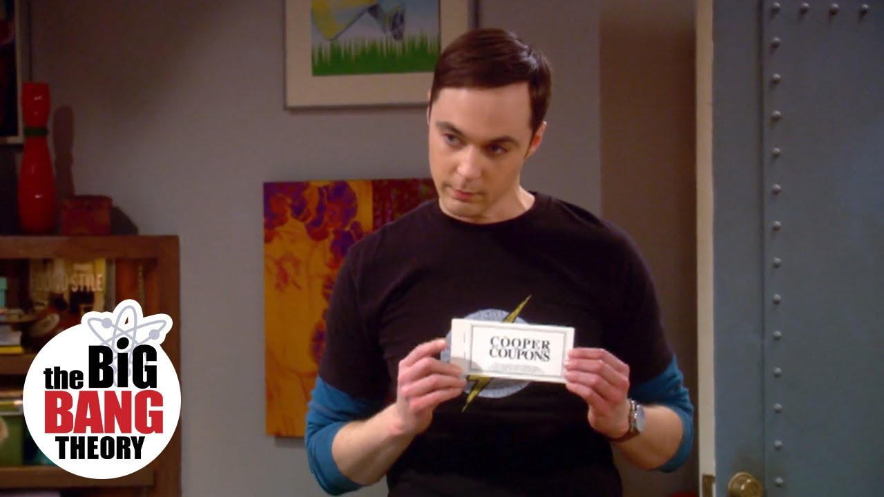 Cooper Coupons | The Big Bang Theory