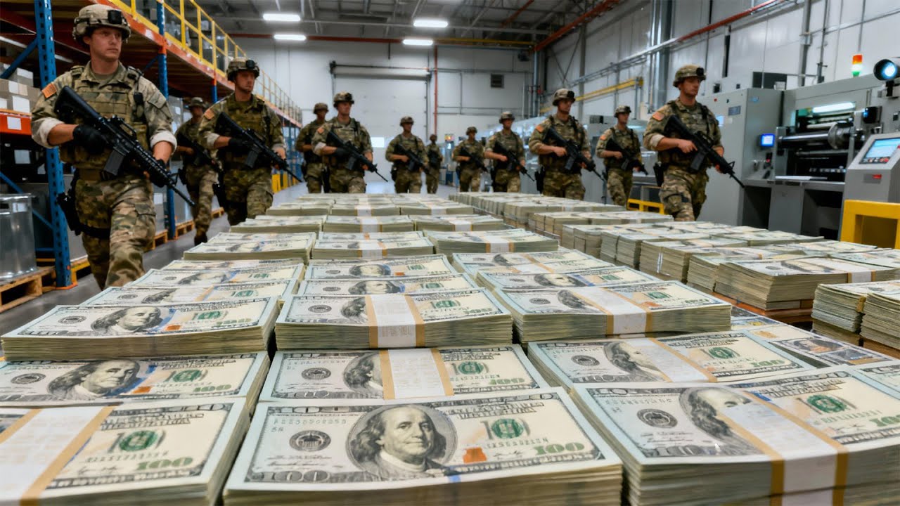 Inside the High-Security Factory That Prints U.S. Dollars